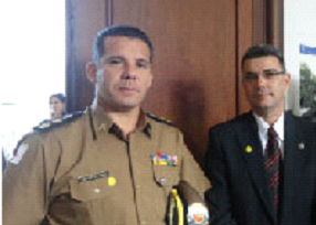 Com Comandante do 36º BPM